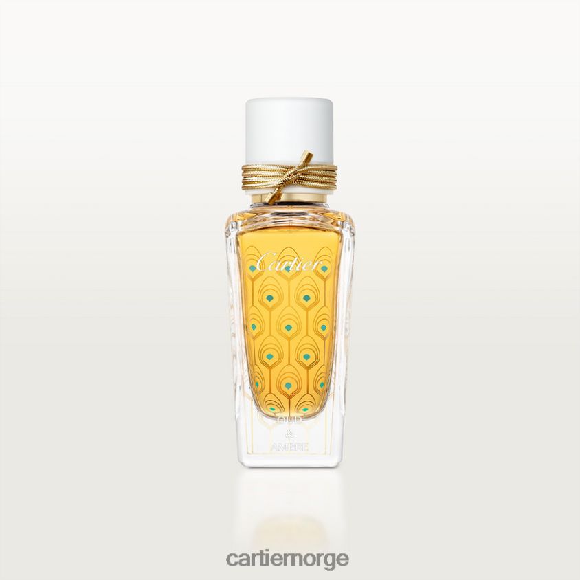 tilbehør Cartier les heures voyageuses oud & ambre duft i begrenset opplag stilig F4466N1864