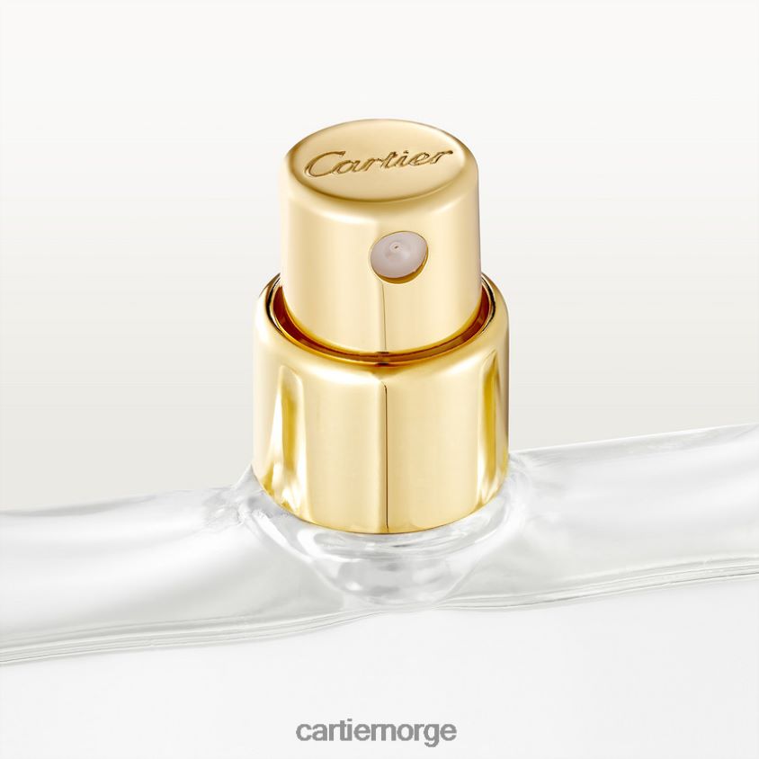 tilbehør Cartier les necessaires a parfum pure rose eau de toilette refill pack 2x30 ml stilig F4466N1897