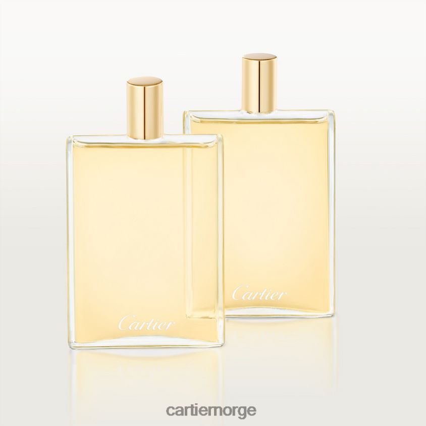 tilbehør Cartier les necessaires a parfum santos eau de toilette refill pack 2x30 ml stilig F4466N1857