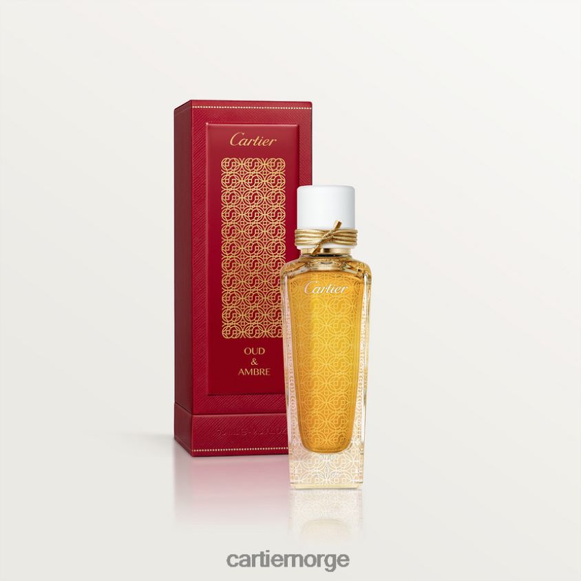 tilbehør Cartier oud & amber les heures voyageuses duft 75 ml stilig F4466N1860