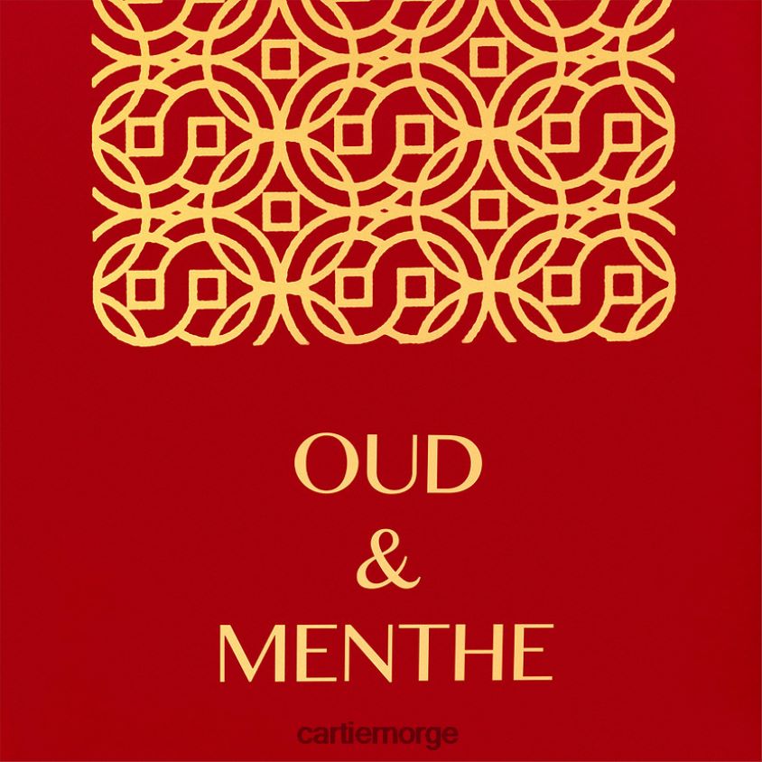 tilbehør Cartier oud & menthe les heures voyageuses duft stilig F4466N1871