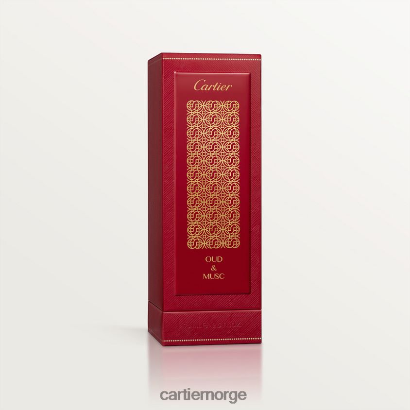 tilbehør Cartier oud & musc les heures voyageuses duft 75 ml stilig F4466N1869