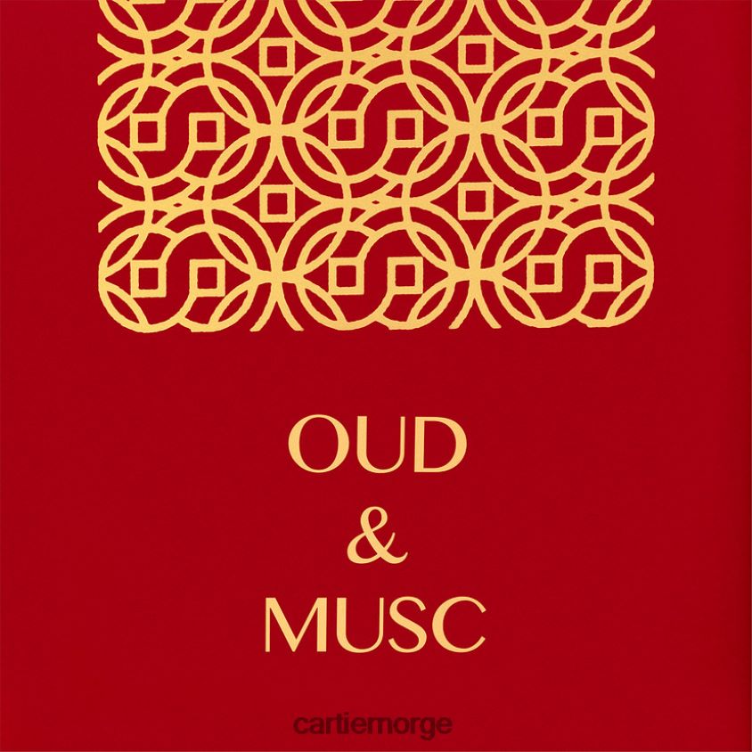 tilbehør Cartier oud & musc les heures voyageuses duft 75 ml stilig F4466N1869