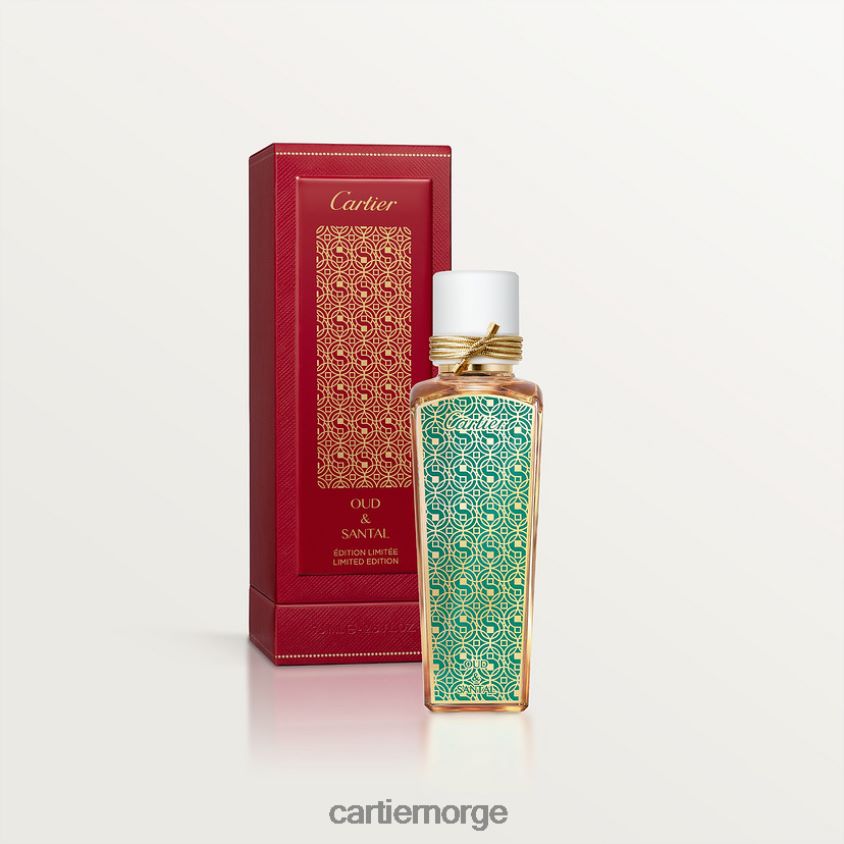 tilbehør Cartier oud & santal les heures voyageuses begrenset opplag duft stilig F4466N1862