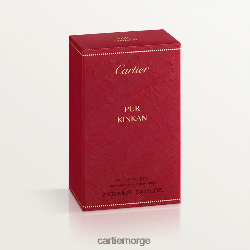 tilbehør Cartier pur kinkan eau de toilette refill pakke 2x30 ml stilig F4466N1891