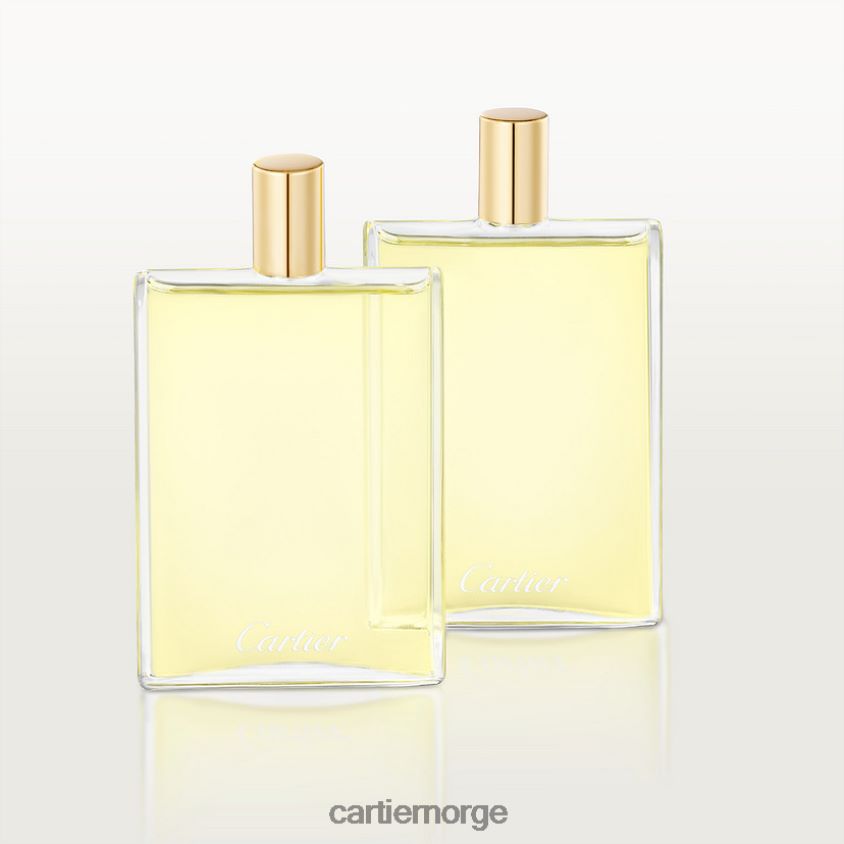tilbehør Cartier pur kinkan eau de toilette refill pakke 2x30 ml stilig F4466N1891