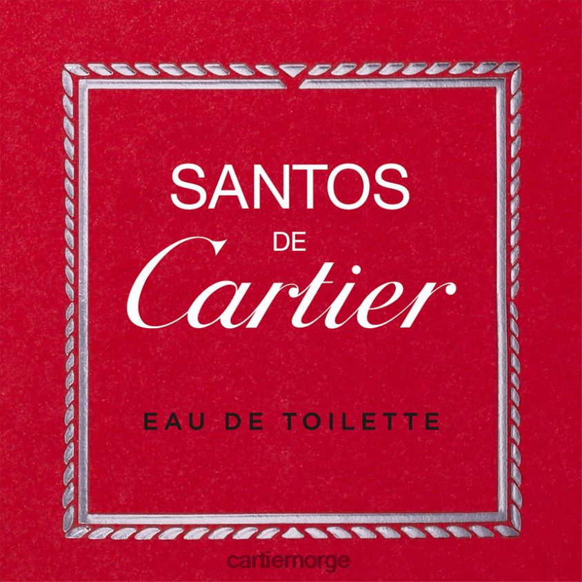 tilbehør Cartier santos eau de toilette stilig F4466N1842