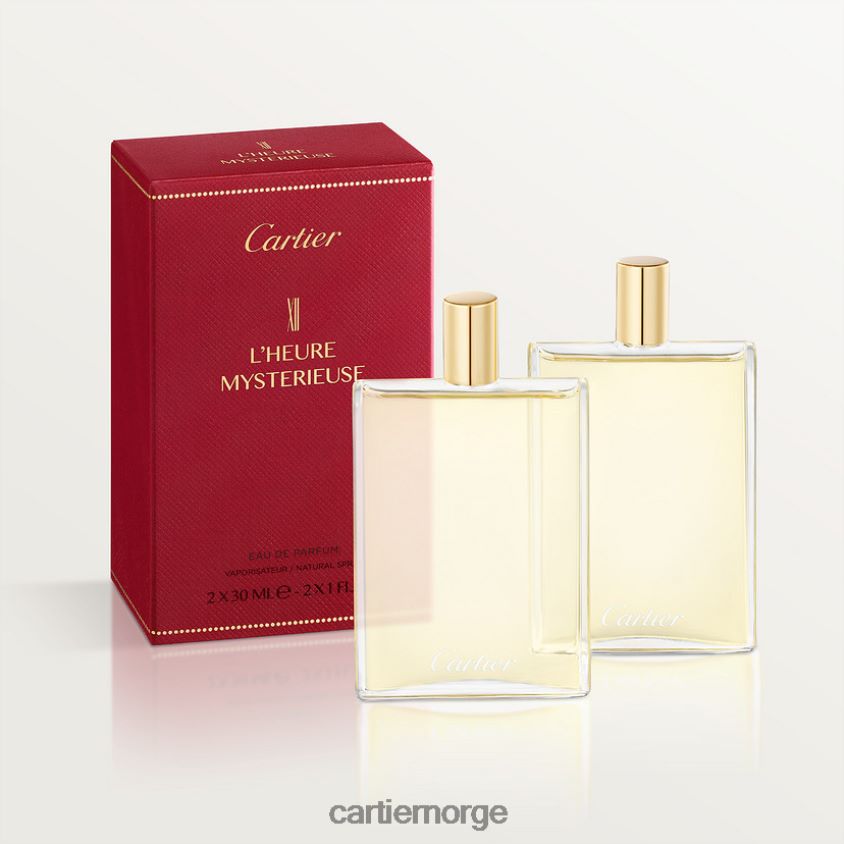 tilbehør Cartier xii l'heure mysterieuse eau de parfum refill pakke 2x30 ml stilig F4466N1883