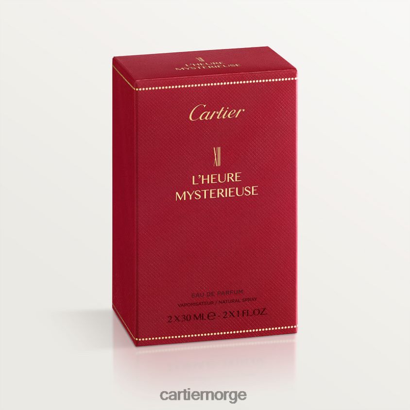 tilbehør Cartier xii l'heure mysterieuse eau de parfum refill pakke 2x30 ml stilig F4466N1883