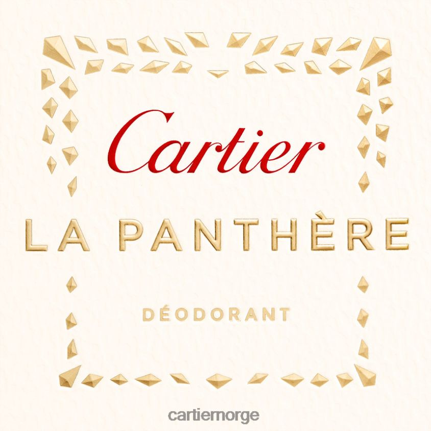 tilbehør Cartier la Panthere deodorant stilig F4466N1805