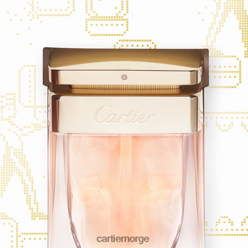 tilbehør Cartier la panthere 50 ml eau de parfum gavesett med 40 ml håndkrem stilig F4466N1794