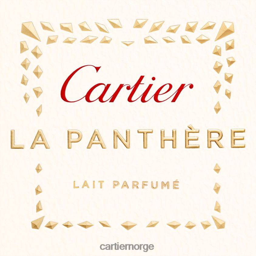 tilbehør Cartier la panthere body milk stilig F4466N1844