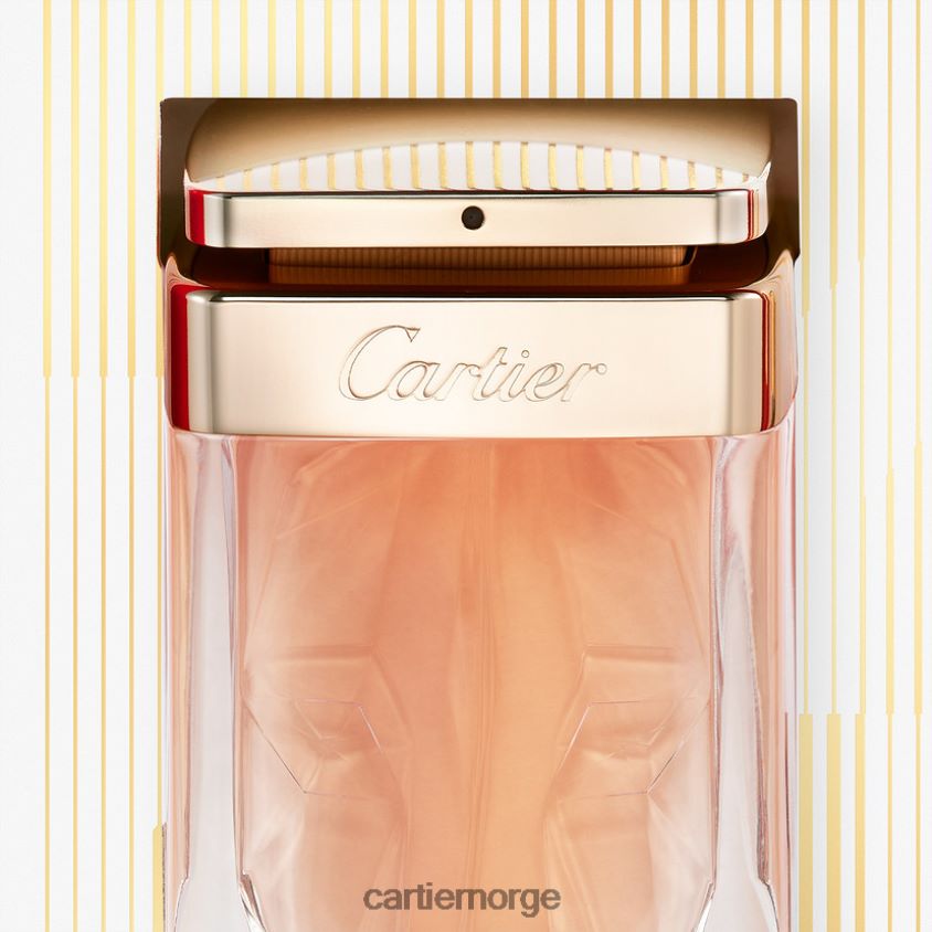 tilbehør Cartier la panthere gavesett med 75 ml eau de parfum, 10 ml veskespray og 100 ml parfymert bodylotion. stilig F4466N1833