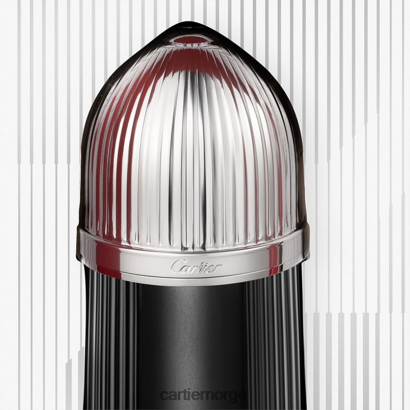 tilbehør Cartier sett med 100 ml pasha edition noire eau de toilette, 10 ml veskespray og 100 ml parfymert dusjsåpe. stilig F4466N1809