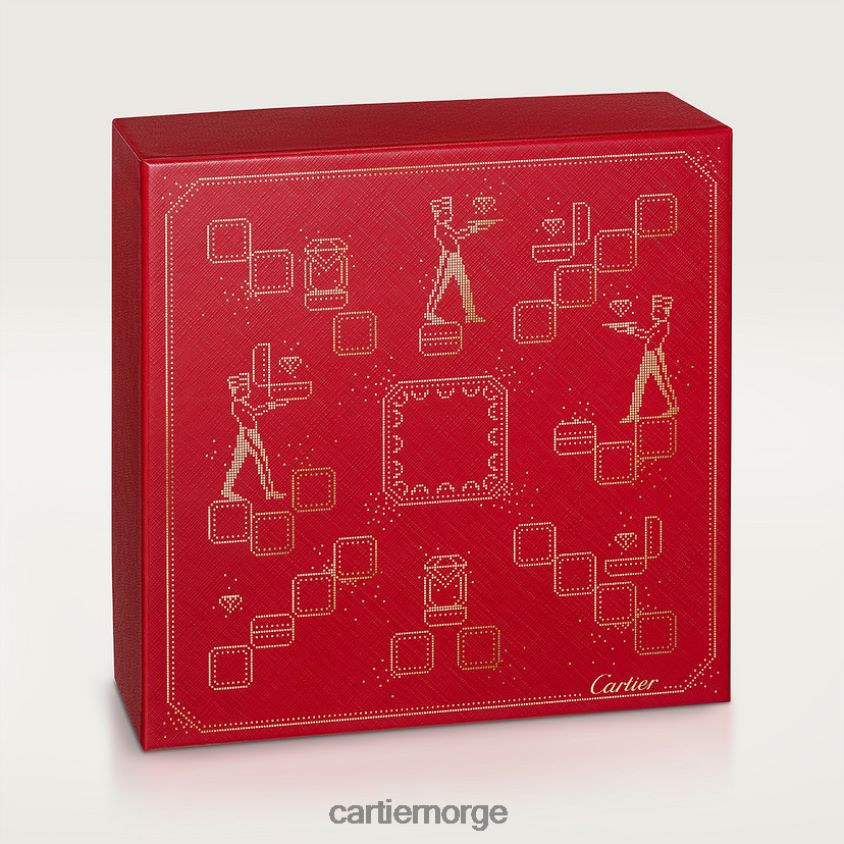 tilbehør Cartier rivieres insouciance eau de toilette gavesett, rivieres luxuriance og rivieres allegresse 10 ml veskespray. stilig F4466N1803