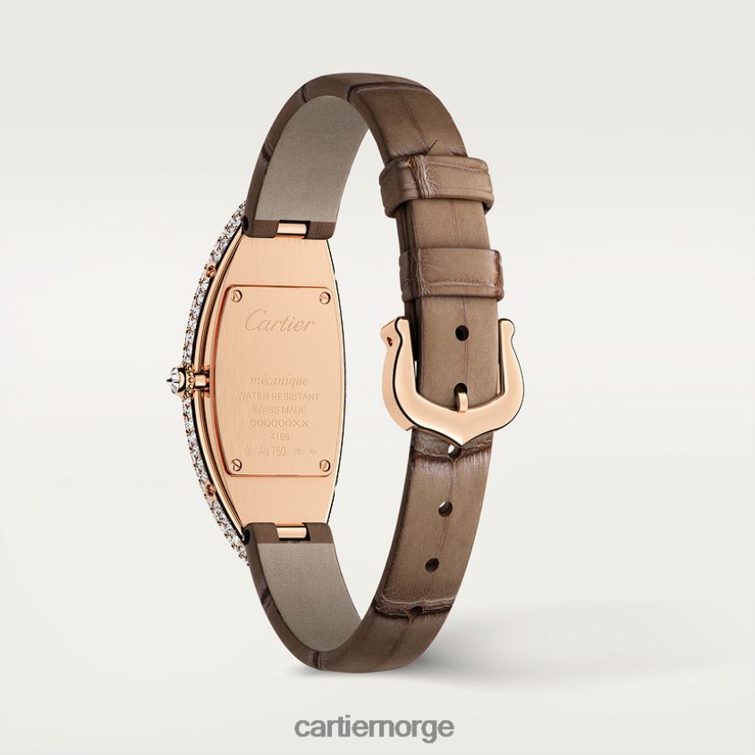 tilbehør Cartier baignoire allongee klokke stilig F4466N1024