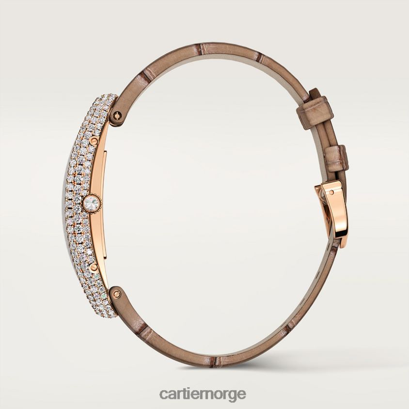 tilbehør Cartier baignoire allongee klokke stilig F4466N1024