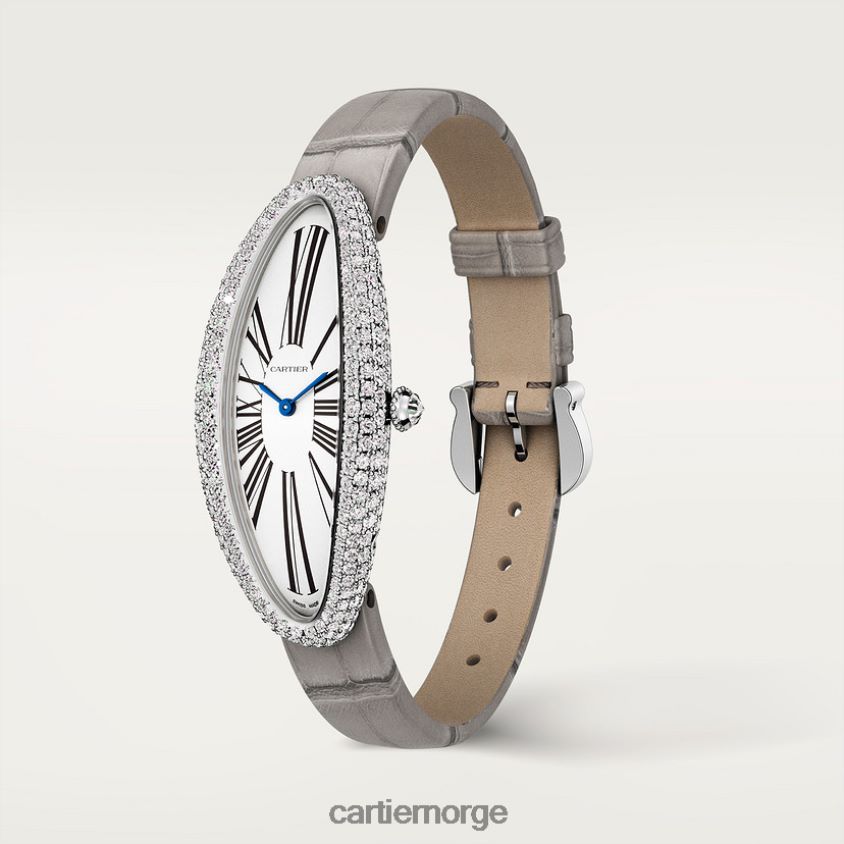 tilbehør Cartier baignoire allongee klokke stilig F4466N1025