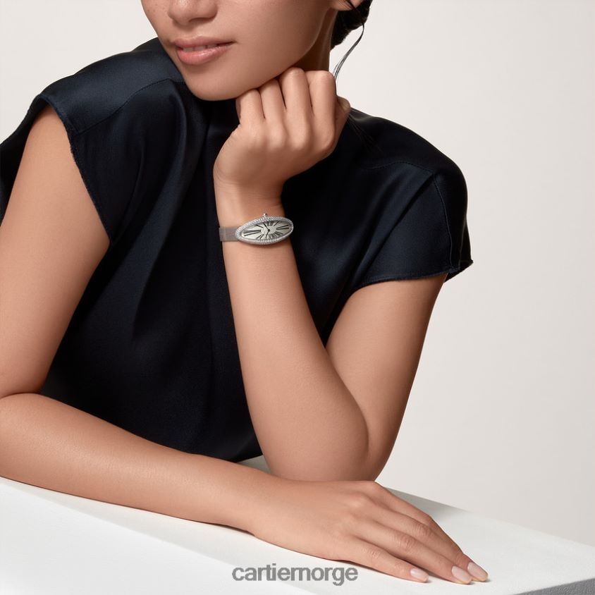 tilbehør Cartier baignoire allongee klokke stilig F4466N1025