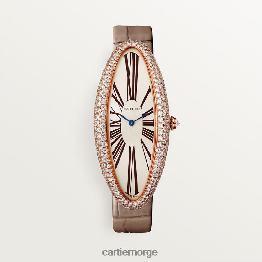 tilbehør Cartier baignoire allongee klokke stilig F4466N1043