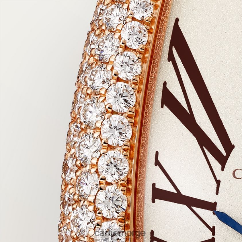 tilbehør Cartier baignoire allongee klokke stilig F4466N1043