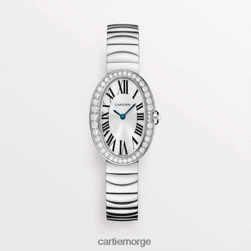 tilbehør Cartier baignoire klokke, liten modell stilig F4466N1037