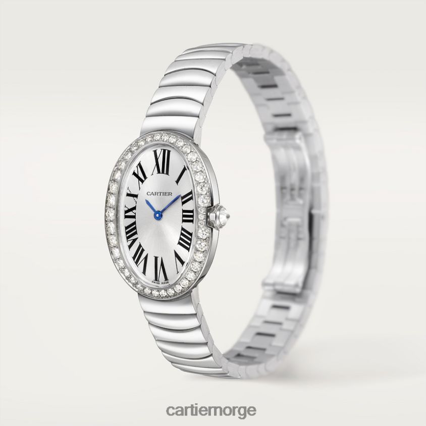 tilbehør Cartier baignoire klokke, liten modell stilig F4466N1037