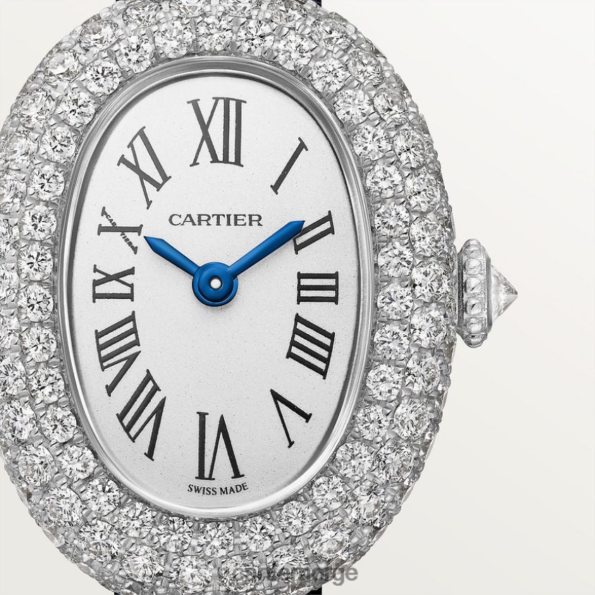 tilbehør Cartier baignoire klokke stilig F4466N1030