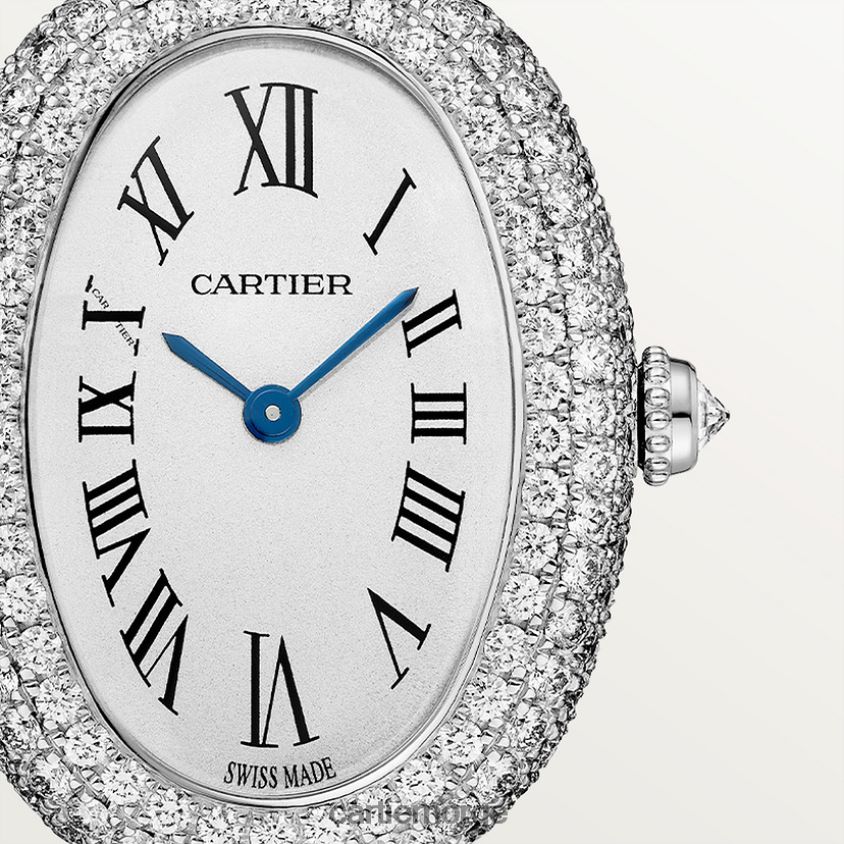tilbehør Cartier baignoire klokke stilig F4466N1031