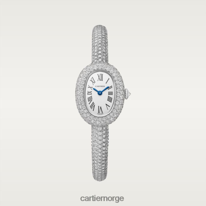 tilbehør Cartier baignoire klokke stilig F4466N1032
