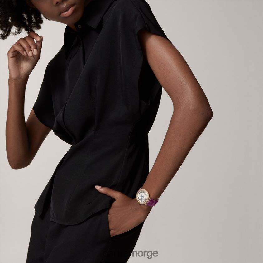 tilbehør Cartier ballon bleu klokke stilig F4466N960