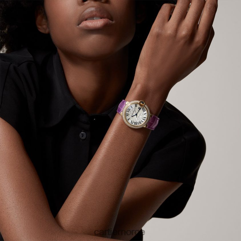 tilbehør Cartier ballon bleu klokke stilig F4466N960