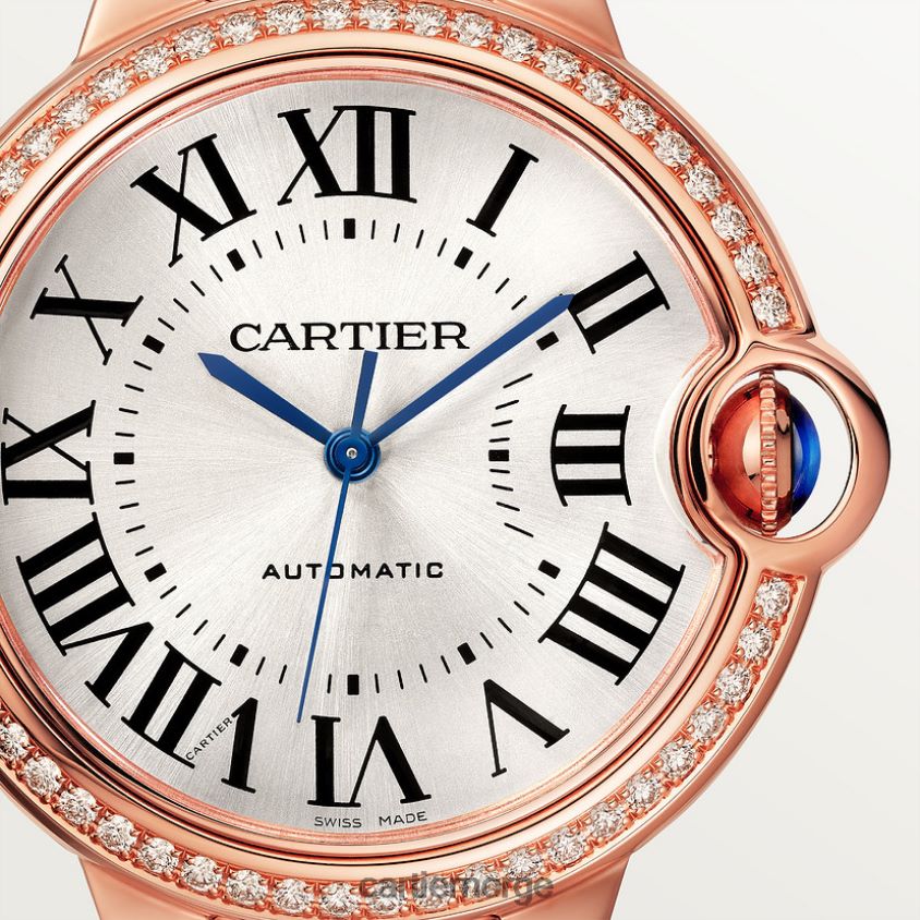 tilbehør Cartier ballon bleu klokke stilig F4466N961