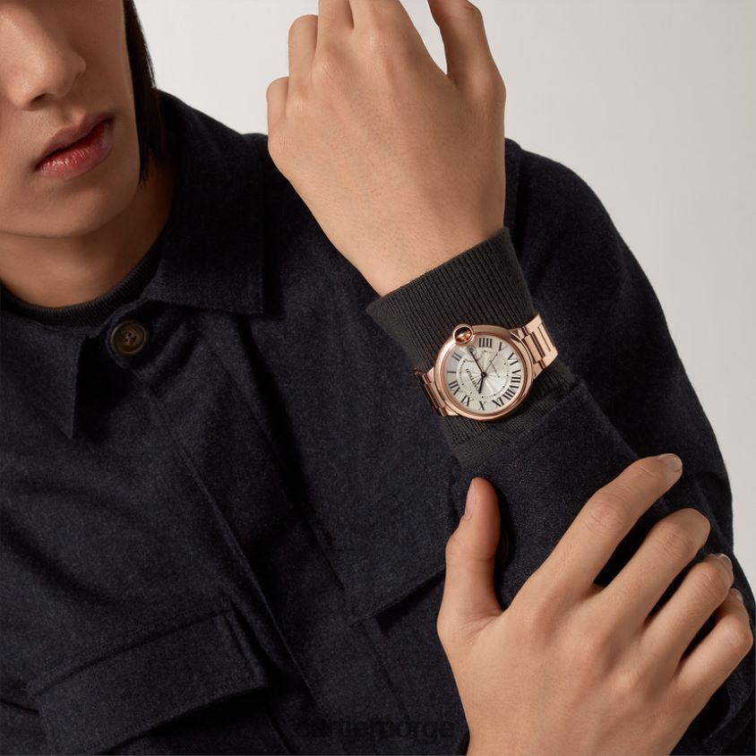 tilbehør Cartier ballon bleu klokke stilig F4466N963