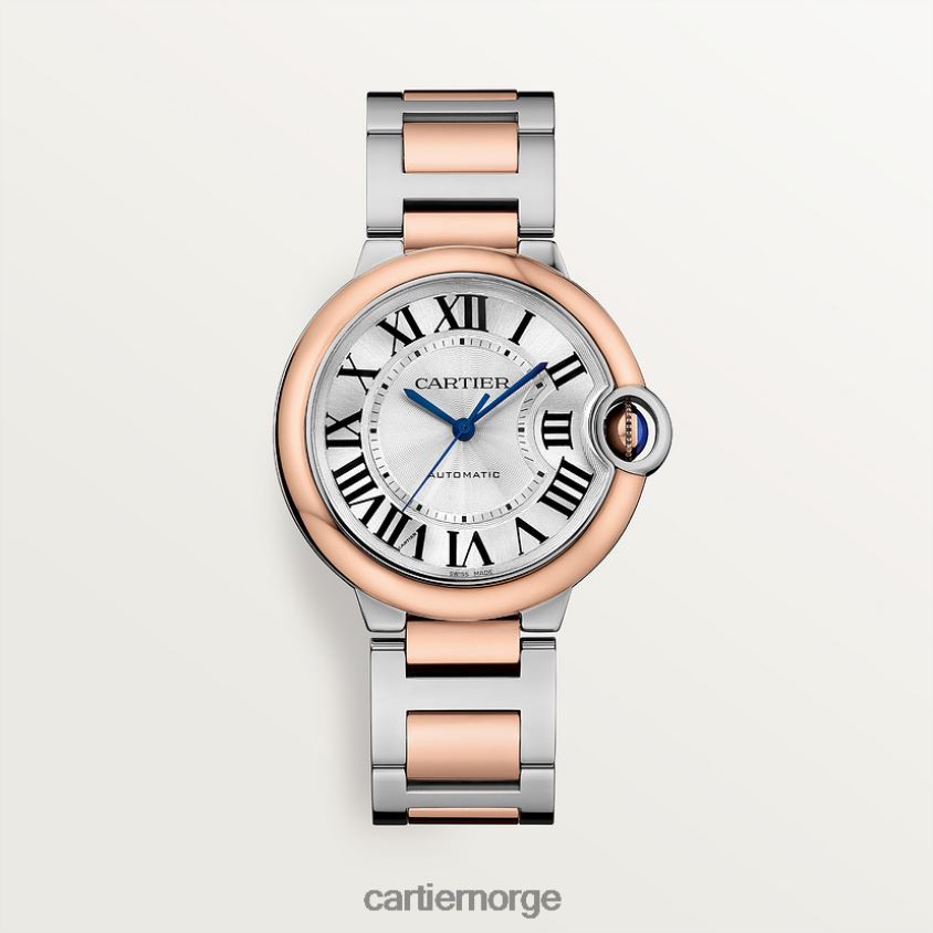 tilbehør Cartier ballon bleu klokke stilig F4466N965