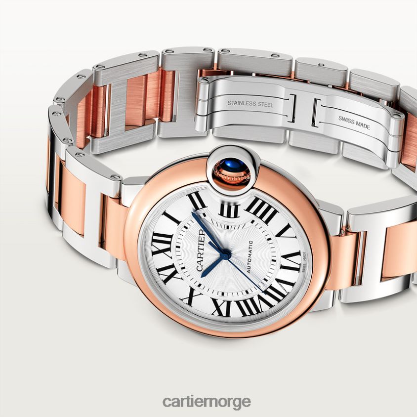 tilbehør Cartier ballon bleu klokke stilig F4466N965