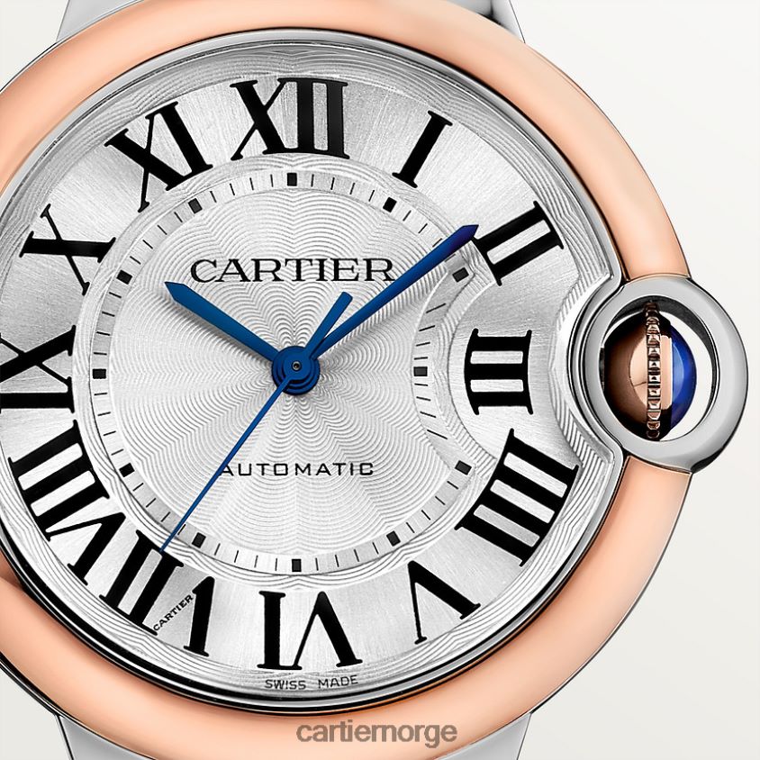 tilbehør Cartier ballon bleu klokke stilig F4466N965