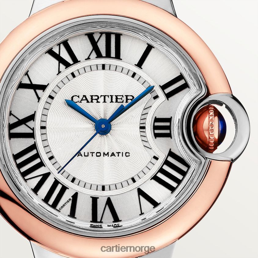 tilbehør Cartier ballon bleu klokke stilig F4466N966