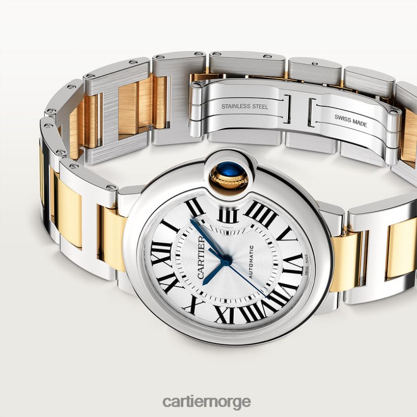tilbehør Cartier ballon bleu klokke stilig F4466N967