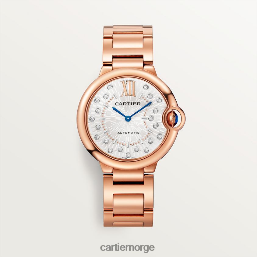 tilbehør Cartier ballon bleu klokke stilig F4466N968