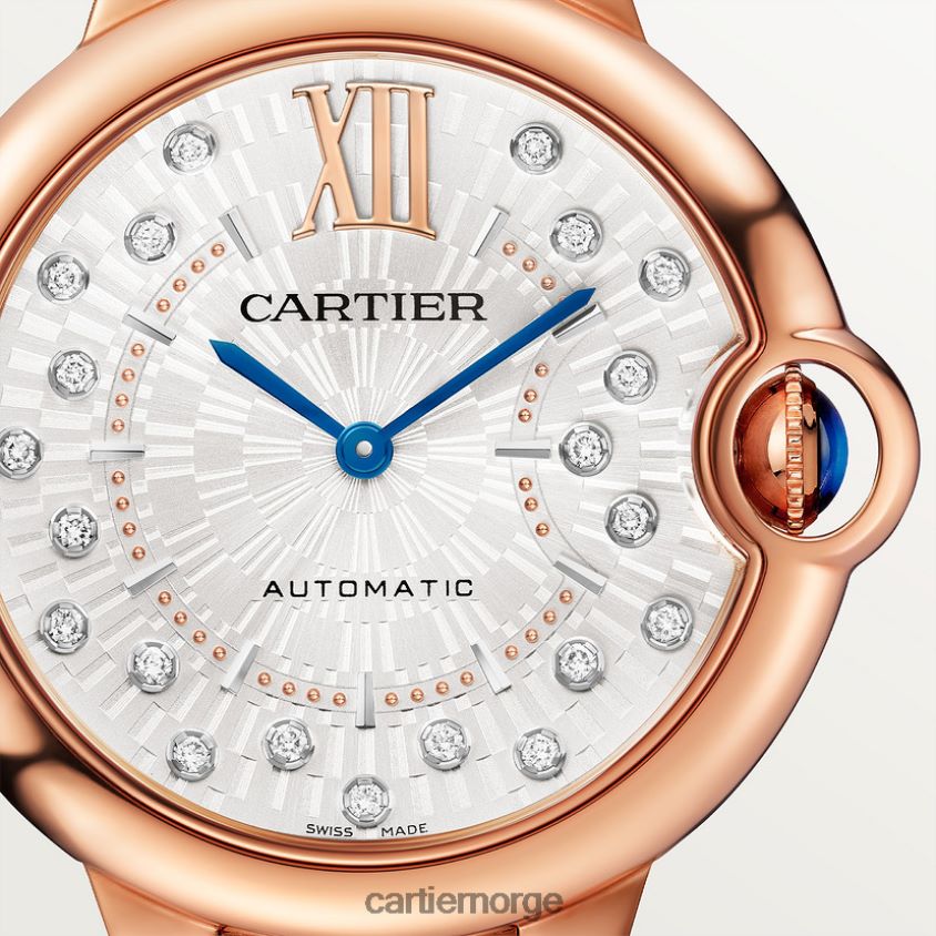 tilbehør Cartier ballon bleu klokke stilig F4466N968