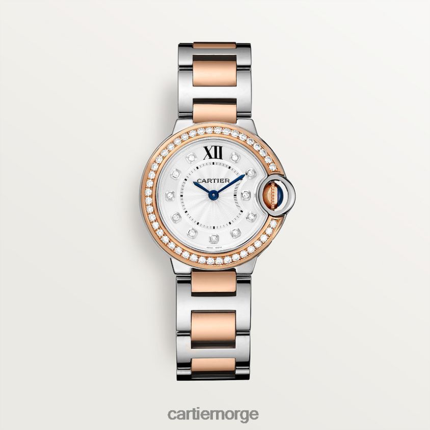 tilbehør Cartier ballon bleu klokke stilig F4466N969