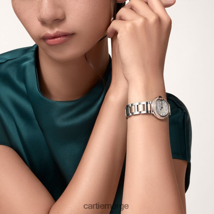 tilbehør Cartier ballon bleu klokke stilig F4466N969