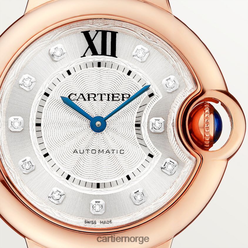 tilbehør Cartier ballon bleu klokke stilig F4466N972