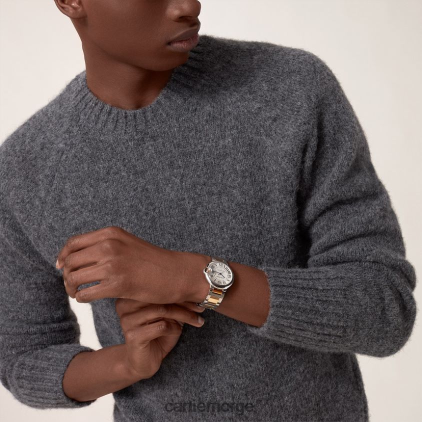 tilbehør Cartier ballon bleu klokke stilig F4466N977