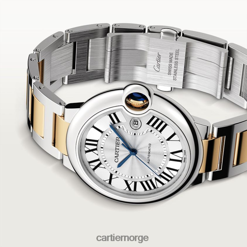 tilbehør Cartier ballon bleu klokke stilig F4466N978