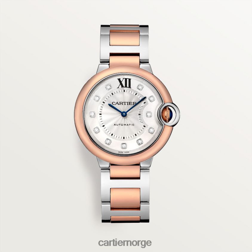 tilbehør Cartier ballon bleu klokke stilig F4466N979