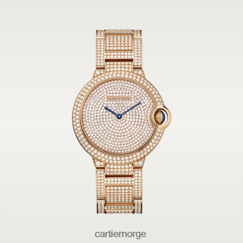 tilbehør Cartier ballon bleu klokke stilig F4466N980