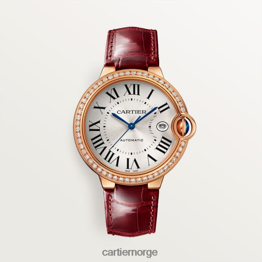 tilbehør Cartier høykvalitets ballon bleu klokke stilig F4466N934