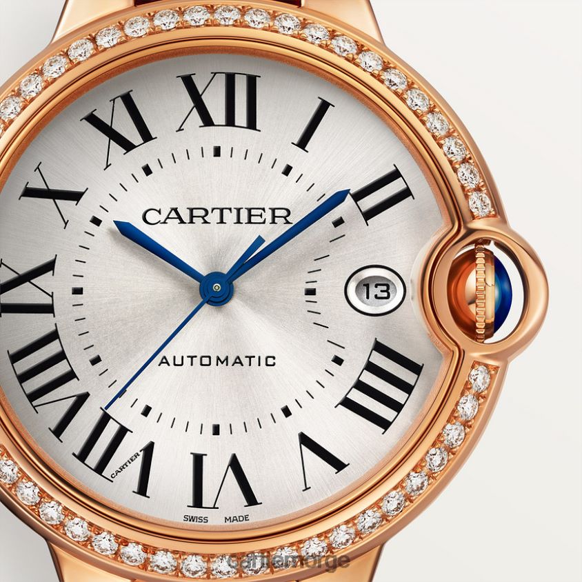tilbehør Cartier høykvalitets ballon bleu klokke stilig F4466N934